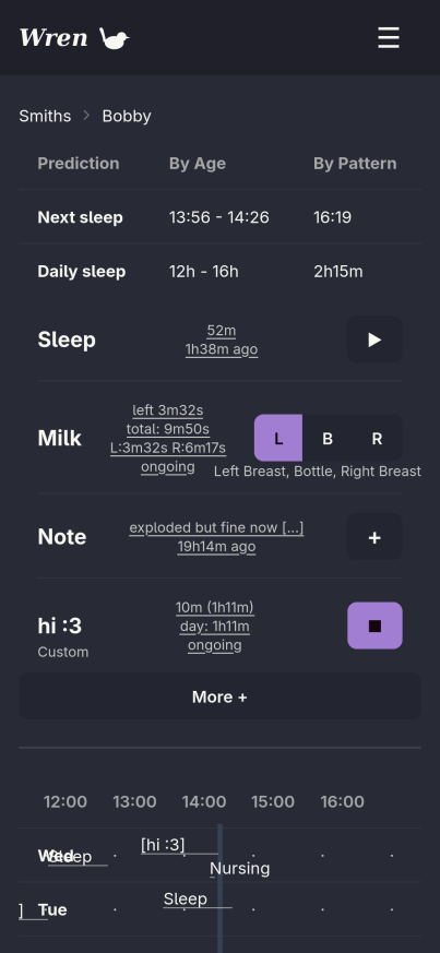 Wren app screenshot